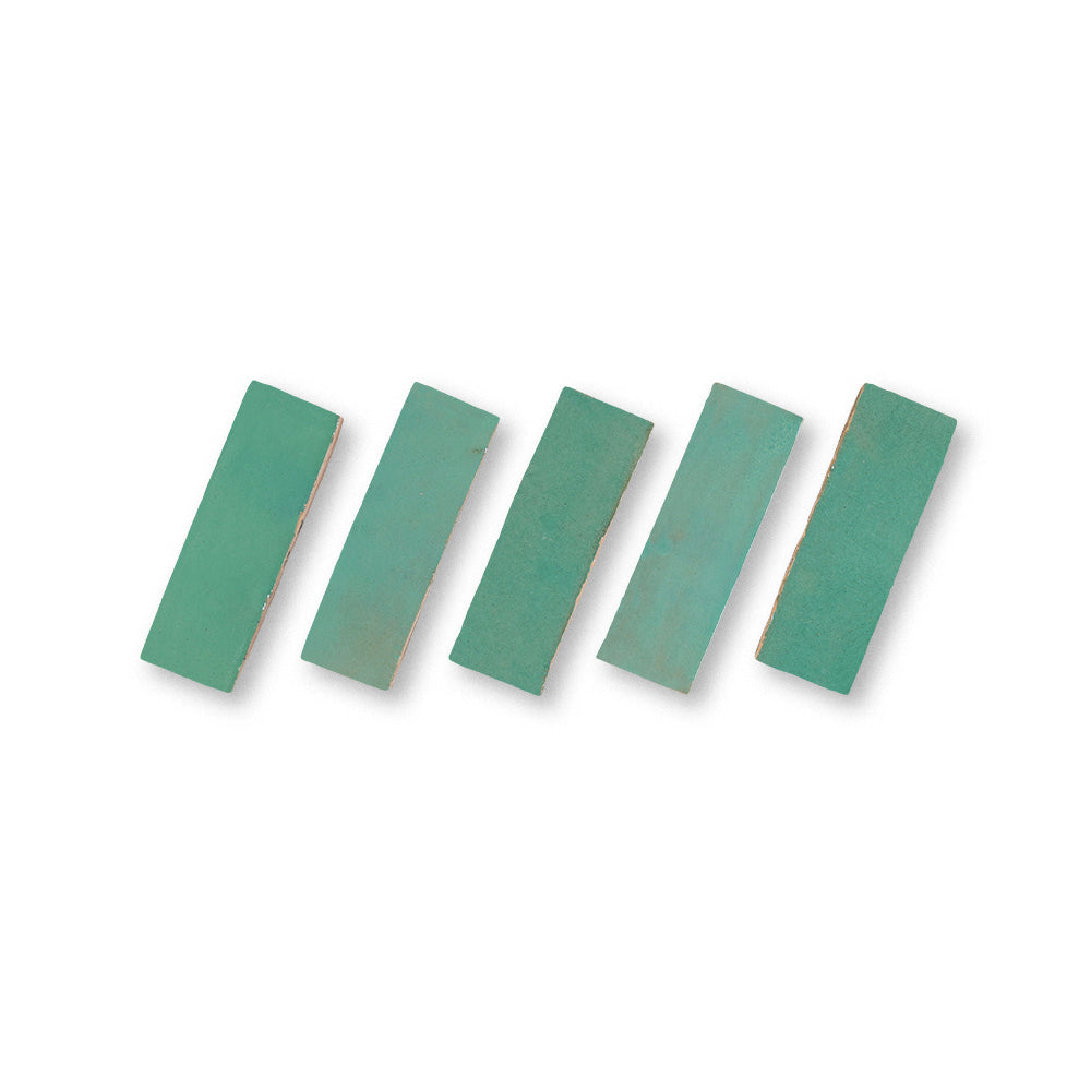 zellige tile 2x6 zanzibar