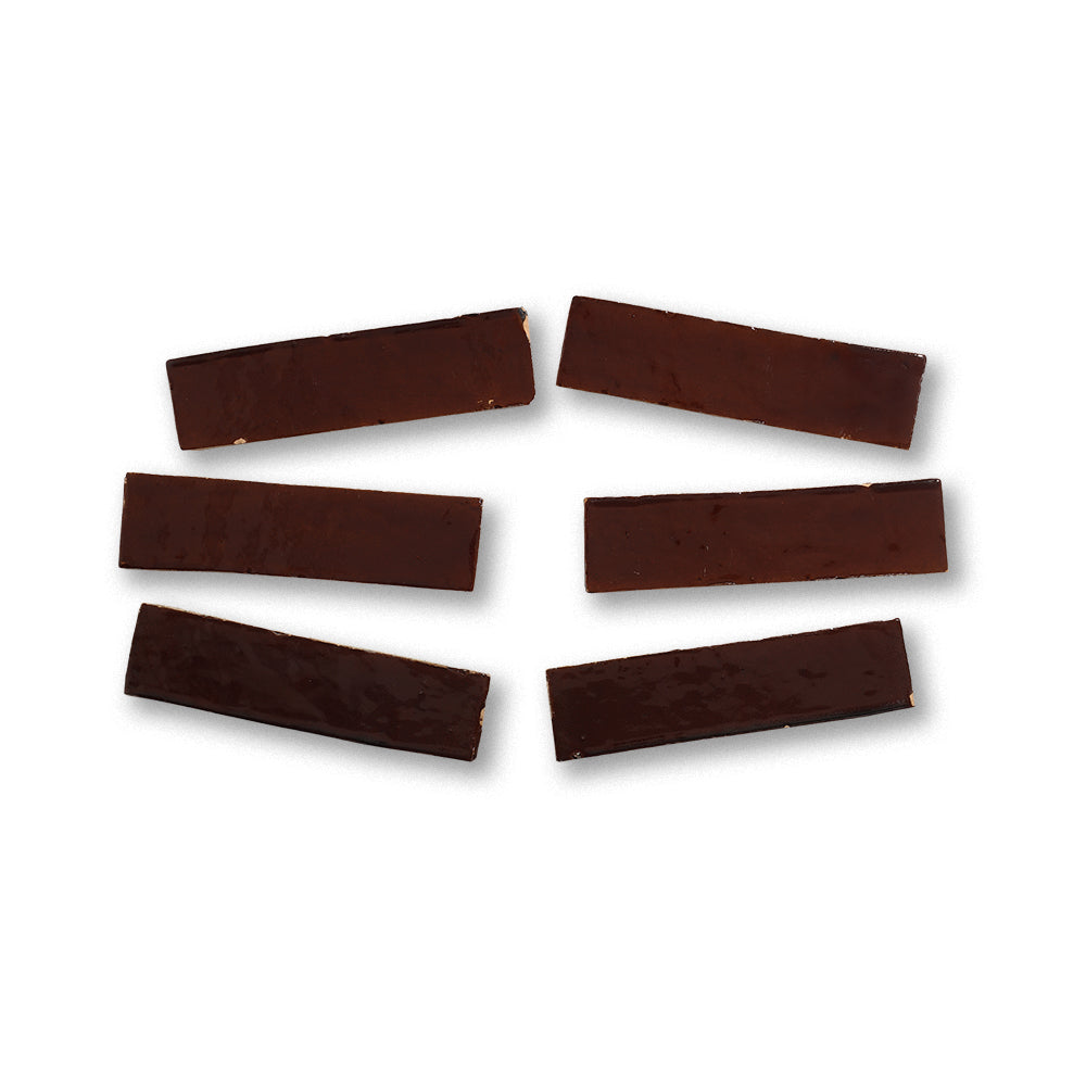 zellige tile 2x8 caramel
