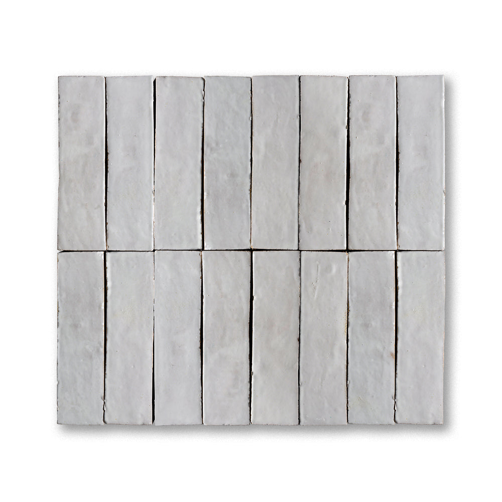 zellige tile 2x8 cream