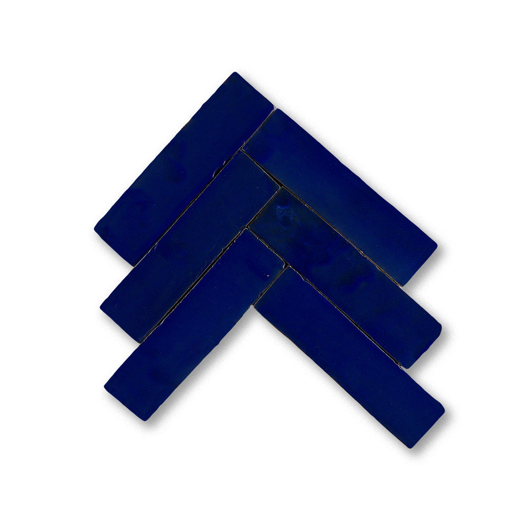 zellige tile 2x8 deepsea
