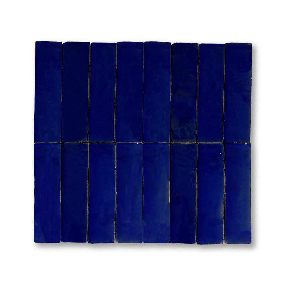 zellige tile 2x8 deepsea