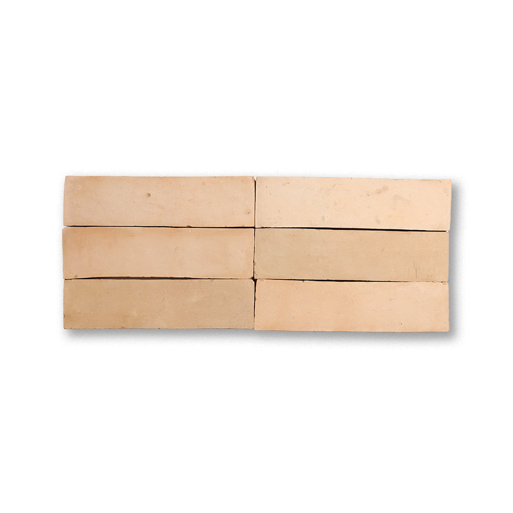 zellige tile 2x8 fezterracotta