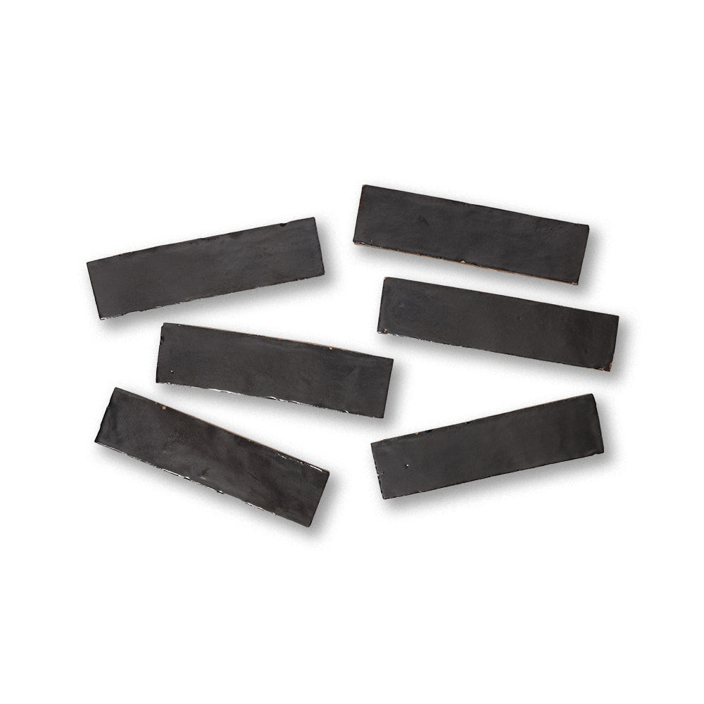 zellige tile 2x8 gun powder