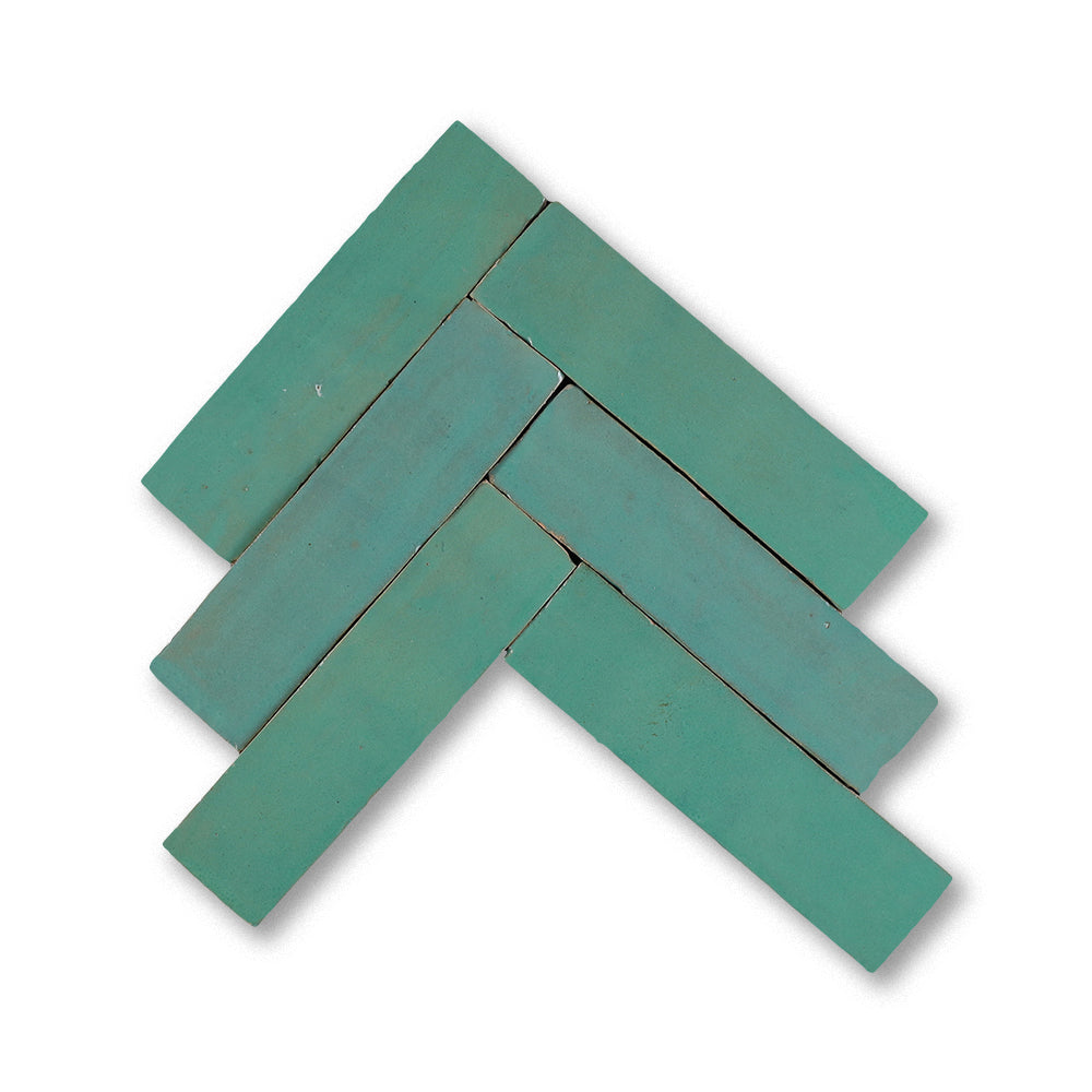 zellige tile 2x8 zanzibar