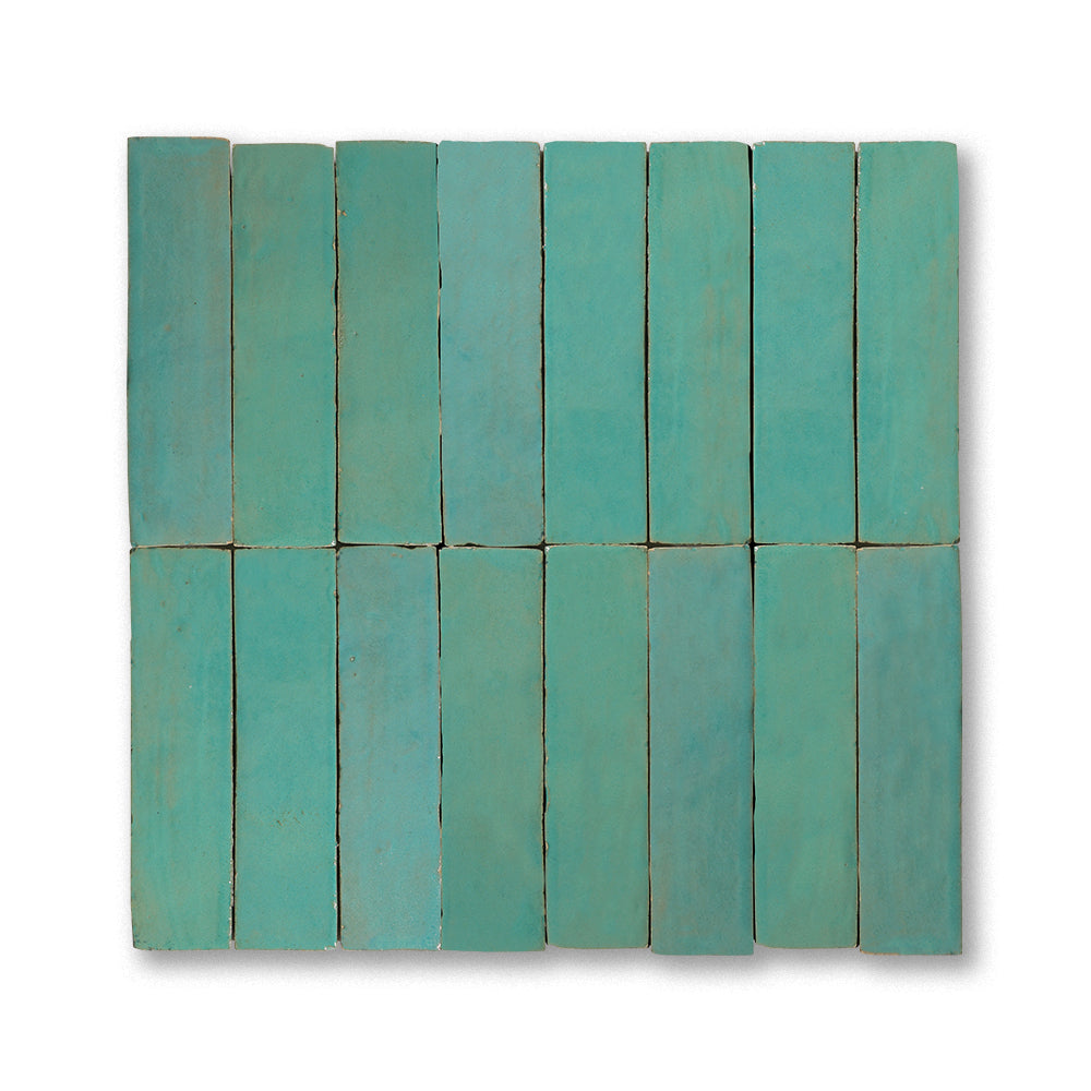 zellige tile 2x8 zanzibar