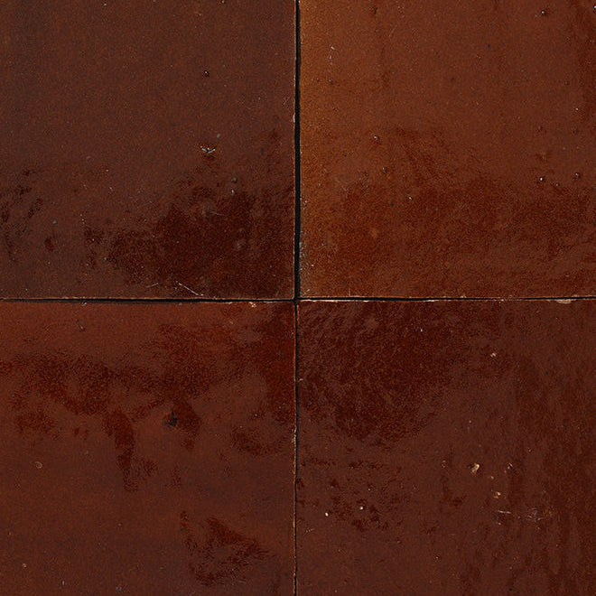 zellige tile 4x4 caramel