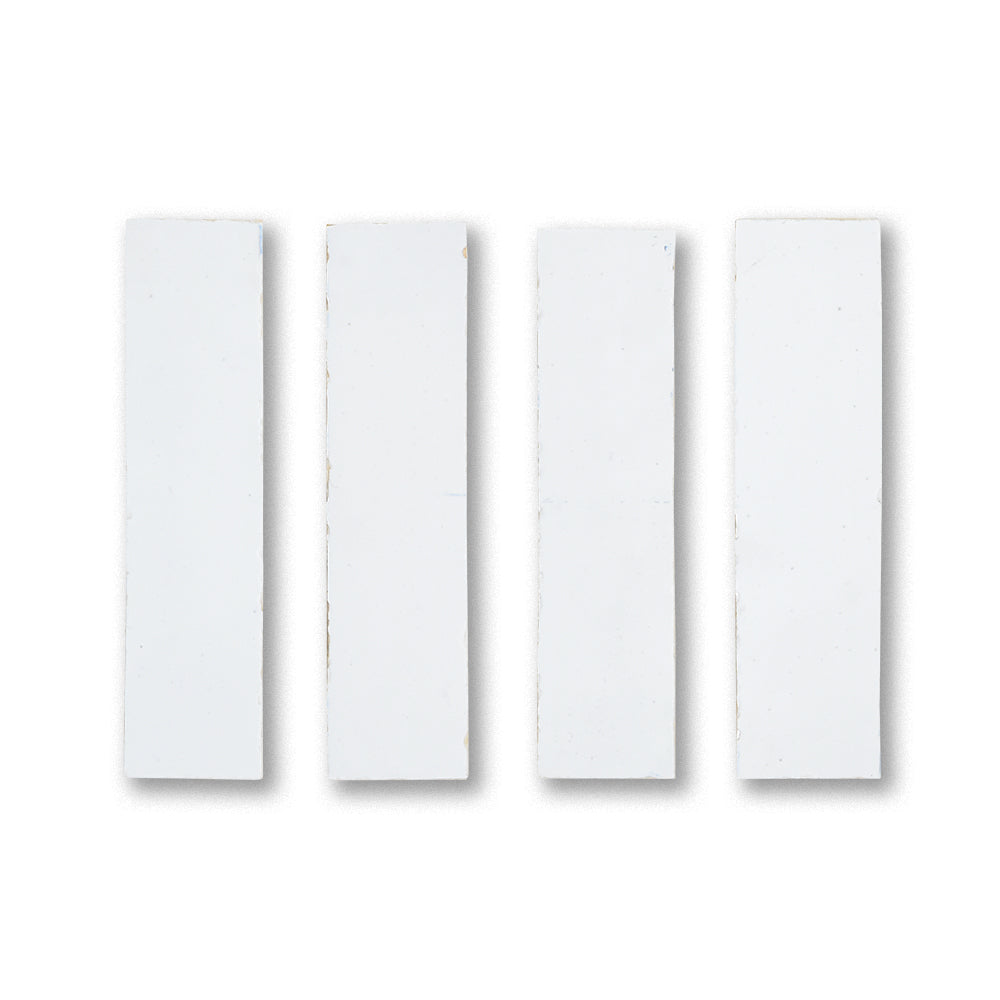 zellige trim 1x4 Blanc