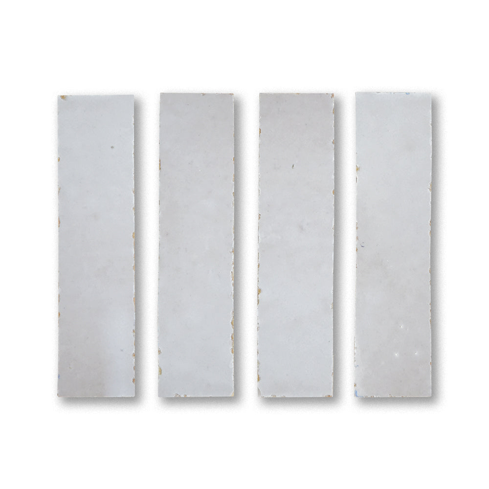 Four rectangular concrete slabs on a white background