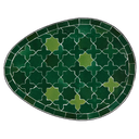 KAMARCHOUN TABLE ATLAS SAGE + FOREST GREEN