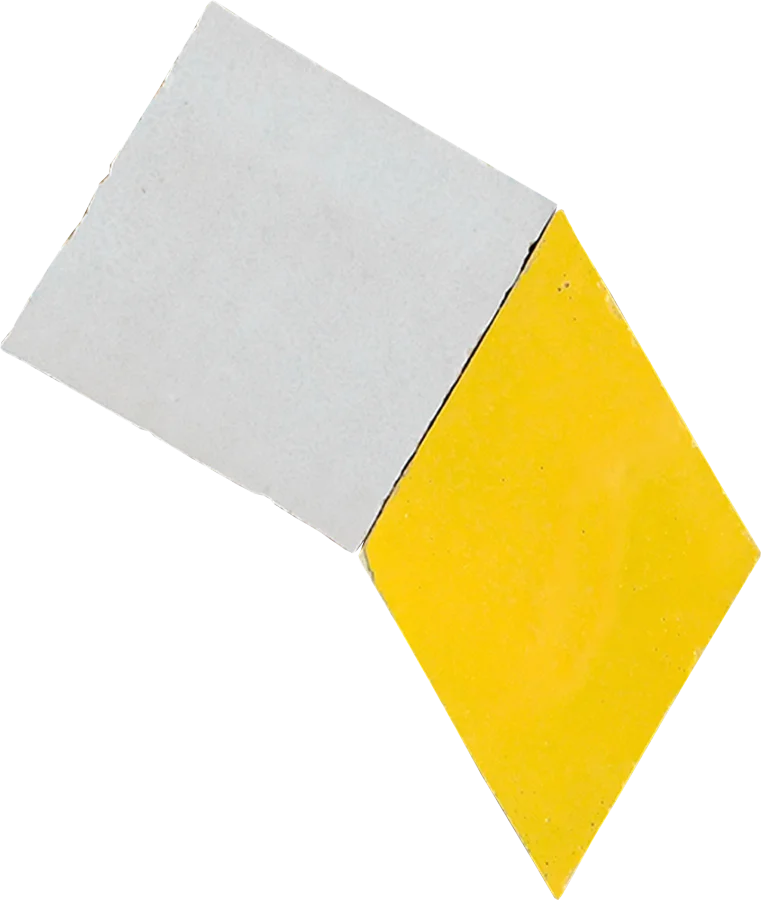 sample PINWHEEL MOSAIC CREAM + SUNFLOWER