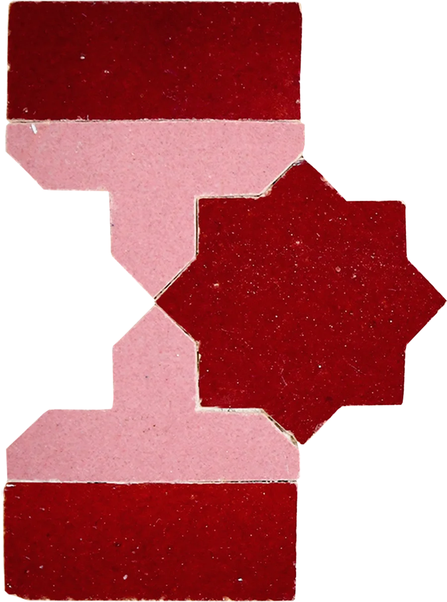 sample KHATEM BORDER LOS FELIZ + MAROON