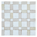 BISHOP MOSAIC BLANC + CREAM