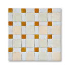 BISHOP MOSAIC CREAM + FEZTERRACOTTA + HONEYCOMB