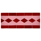 COLLIER BORDER LOS FELIZ + MAROON