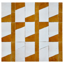 CRAVAT MOSAIC CREAM + HONEYCOMB