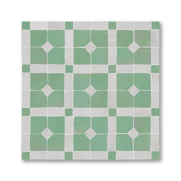 DEW MOSAIC BLANC + ATLAS SAGE