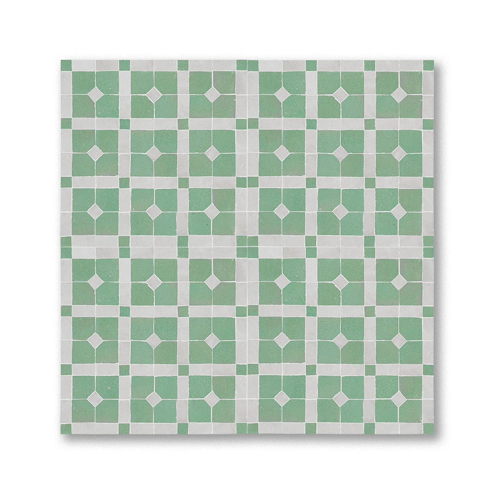 DEW MOSAIC BLANC + ATLAS SAGE