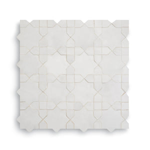 KHATEM MOSAIC BLANC
