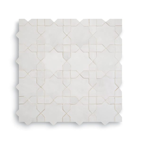 KHATEM MOSAIC BLANC