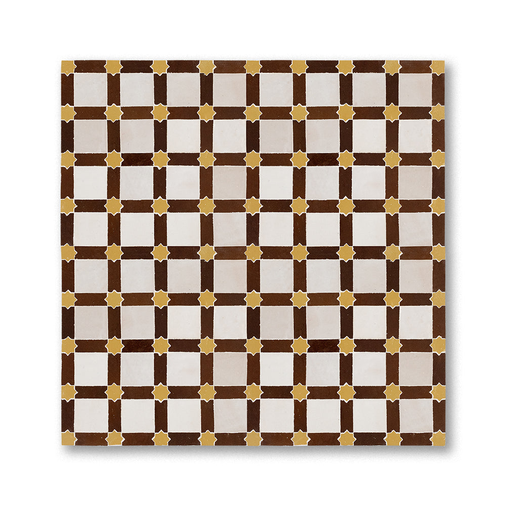ELIO MOSAIC CARAMEL + SUNFLOWER + CREAM