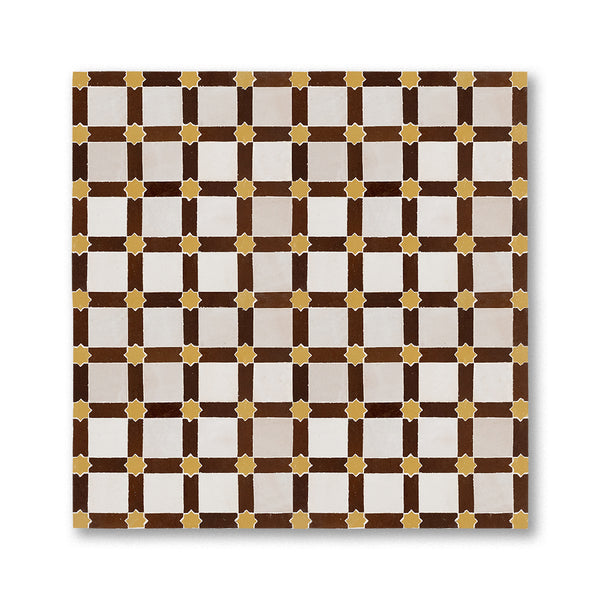 ELIO MOSAIC CARAMEL + SUNFLOWER + CREAM