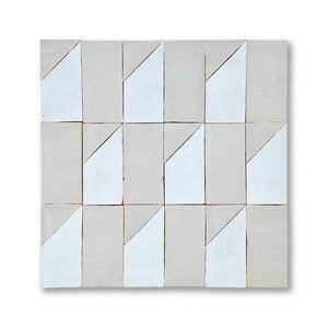 GIO PONTI MOSAIC BLANC + CREAM