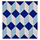 ILLUSION MOSAIC CREAM + LONDON SKY + DEEP SEA