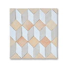 ILLUSION MOSAIC BLANC + CREAM + FEZ TERRA COTTA