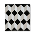 ILLUSION MOSAIC BLANC + CREAM + TITANIUM