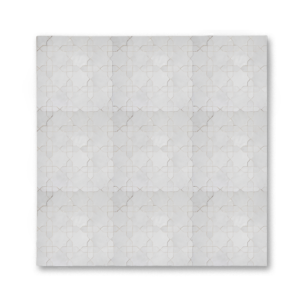 KHATEM MOSAIC BLANC