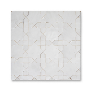 KHATEM MOSAIC BLANC