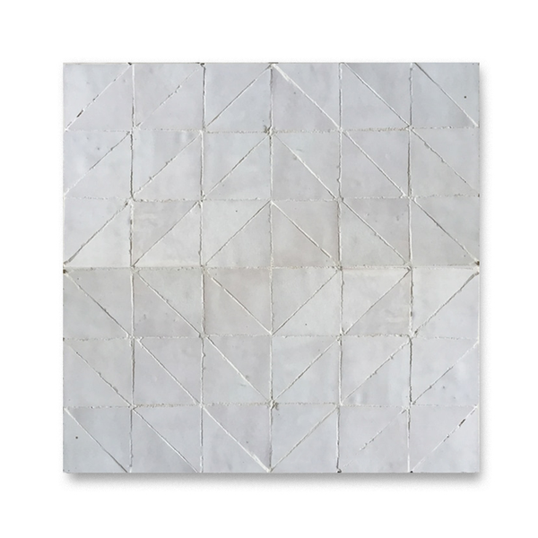 DIAMOND MOSAIC BLANC