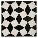 PINWHEEL MOSAIC CREAM + TITANUIM