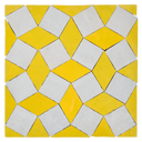 PINWHEEL MOSAIC CREAM + SUNFLOWER