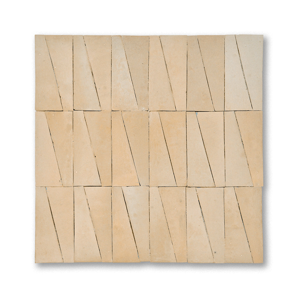 TRAPEZOID MOSAIC FEZ TERRA COTTA