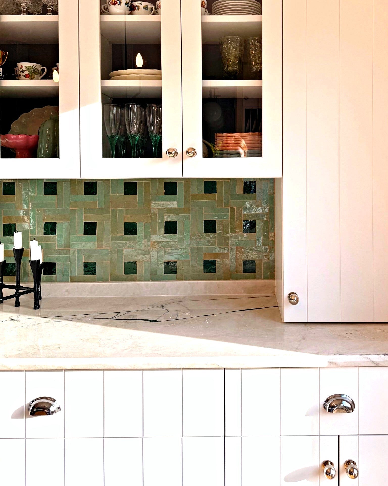 DAMA MOSAIC ATLAS SAGE + FOREST GREEN