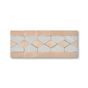 COLLIER BORDER CREAM + FEZ TERRA COTTA