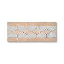 COLLIER BORDER CREAM + FEZ TERRA COTTA