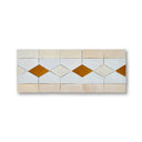 COLLIER BORDER CREAM + FEZ TERRA COTTA + HONEYCOMB