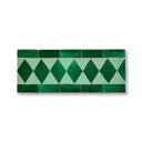 DIAMAS BORDER ATLAS SAGE + FOREST GREEN