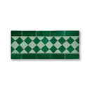 DRIHEM BORDER ATLAS SAGE + FOREST GREEN