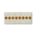 DRIHEM BORDER CREAM + FEZ TERRA COTTA + HONEYCOMB