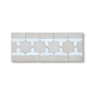 KHATEM BORDER BLANC + CREAM