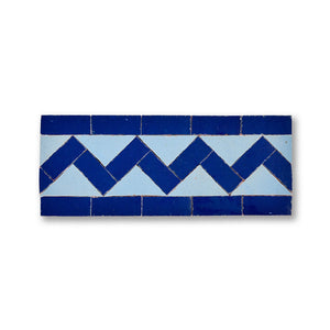 ZIG ZAG BORDER LONDON SKY + DEEP SEA