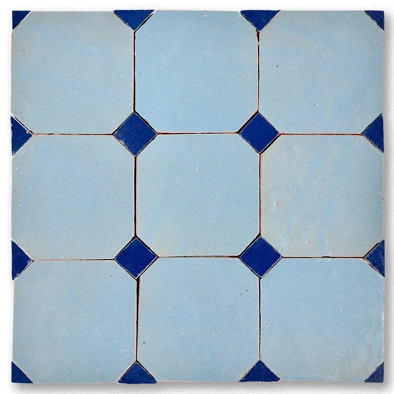Zellige Tile Pattern Square Moroccan 4x4 Square Zellige Tiles Handmade Tile Collection