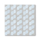 CRAVAT MOSAIC BLANC + CREAM