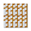 CRAVAT MOSAIC CREAM + HONEYCOMB