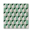 GIO PONTI MOSAIC CREAM + ATLAS SAGE + FOREST GREEN