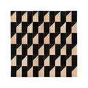 GIO PONTI MOSAIC FEZ TERRA COTTA + TITANUIM