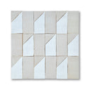 GIO PONTI MOSAIC BLANC + CREAM